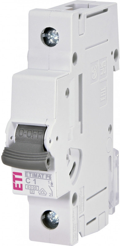 intrerupator de circuit etimat p6 1p c1 001900022